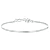 Silver Seastar and Shell Pendant Anklet Simple Chain Foot Jewelry for Women Platinum Plated Summer Jewelry - Image 8