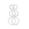 Gold Plated Large Hoops Earring Lightwight Gold Hoop Earrings for Women 316L Steel Post Lightweight - Image 7
