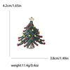 Christmas Rhinestones Star Tree Brooches for Women Unisex Classic Corsage Pins Office Party Friend Gifts Jewelry Accessories - Image 23