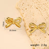 Shell Water Drop Golden Imitaiton Pearl Women Stud Earrings Stainless Steel Heart Female Earring Elegant Jewelry Gifts - Image 28