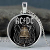 Retro Band Handmade Clothing Accessories Movie Design Glass Dome Pendant Necklace for Men And Women Unique Jewelry Gift - Image 2