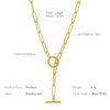 Classics Vintage Stainless Steel Chain Necklace for Unisex Woman Man Simple Charm Daily Jewelry - Image 7