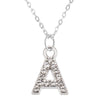 Shining A-Z Letter Pendant Charm Necklace 26 Initial Alphabet Name Clavicle Chain Party Valentine's Day Jewelry Gift - Image 2