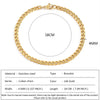 Classic Snake Chain Bracelets for Women Stainless Steel Cuban Chain Bracelet Woman Gifts Jewelry - Image 29