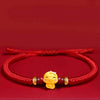 Lucky 12 Constellation Zodiac Sign Braided Animal Bracelet Men Women Red Rope Gold Color Beads Bracelet Bangle Gift Jewelry - Image 18
