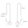 2PC/1pair Heart Love White Shell Drop Earring for Women Stainless Steel Hoop Earrings Romantic Valentine's Day Gift - Image 14