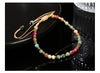 Braided Bead Bracelet with Adjustable Cord in Turquoise-Tone - Image 17