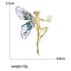 Enamel Ballerina Brooches for Women Pearl Elf Pins Rhinestone Girls Banquet Party Backpack Gift Jewelry Accessories - Image 17