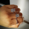Oval and Square Cocktail Rings with Simulated Stone Designs in Multiple Sizes - Image 23