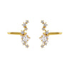 Silver Color Simple Punk Metal Zircon Ear Cuff Clip on Earrings for Women No Pierced Crystal Star Earcuff Ear Wrap Clips Jewelry - Image 21