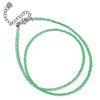 Shiny Crystal Necklaces Simple Small Beads Necklaces Facted Stone Choker Clavicle Chain Women Jewelry Male gifts - Image 32
