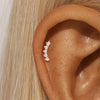 Open Heart Hoop Earrings in Gold Tone or Silver Tone - Image 72