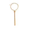 Adjustable Flat Snake Chain Necklace in Gold Tone Silver Tone and Mixed Finishes - Image 12