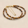 3MM Simple Elegant Bohemian Beaded Bracelet Double Layered Olivine Crystal Beads Magnetic Strand Bracelet Women Jewelry - Image 9