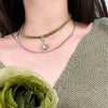 Gothic Vintage Sun Pendant Chain Black Lace Multi Layer Choker Necklace For Women Egirl Charm Halloween Jewelry Accessories Gift - Image 19