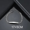 Personalized Bracelet For Men Women Stainless Steel Multi Styles Blank Nameplate Heart Bracelet Party Jewelry Gift - Image 8