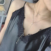 Minimalist Pendant Women's Necklaces Cross Leaf Silver Color Knot Design Female Neck Jewelry Infinity Multilayers Collares - Image 33