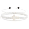 Stone Crucifix Braided Bracelet Adjustable Rope Handmade Bracelets Bangles Charm Cross Men Women Jewelry Gifts - Image 12