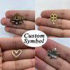 Customized Name Pendant Personalized Logo Charms Stainless Steel Jewelry Custom Initial Letter Name Gifts - Image 3