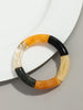 Chunky Acrylic Tube Bead Bangle with Multicolor Options - Image 10