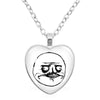 Rage Comic Necklace Derp Face Trollface Funny Meme Cartoon Glass Heart Shape Pendant Chain Necklace Charm Jewelry Collect Gift - Image 32