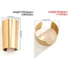 Personality Metal Wide Open Bangle Europe American Style Smooth Surface Cuff Bangles Alloy Temperament Exaggerated Bracelet Gift - Image 6
