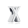 Silver Charms Beads 12 Zodiac A-Z Letters Virgo Aries Fit Bracelets Necklaces Jewelry For Women - Image 26