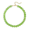 Colorful Resin Bead Necklace with Chunky Cylindrical Beads - Image 23