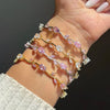 Leaf Branch Bracelet with Cubic Zirconia Details in Gold-Tone or Silver-Tone - Image 2