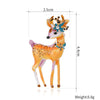 Christmas Deer Brooches For Women Men Design Year Beauty Casual Animal Brooch Pins Party Gifts - Image 3