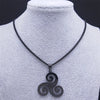 Goth Triquetra Triskelion Triskele Necklace Stainless Steel Celtic Knot Necklaces Amulet Irish Knots Jewelry Teen Wolf N8573S03 - Image 5
