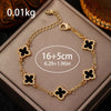 Lennik Classic Lucky Clover Bracelet for Women, Elegant Five Leaf Flower Bracelet, Temperament Four Leaf Flower Jewelry - Image 2