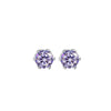 Earrings Silver Round Cut Stud Earrings Piercing Earrings for Men and Women Jewelry - Image 13