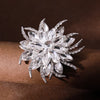 Sunflower Crystal Brooch Pin in Multiple Color Styles - Image 7