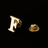 Quality Brass Initial A to Z 26 Letters Pin Golden Color English Symbol Design Men's Suit Collar Lapel Brooch Pin - Image 7