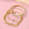 Metal Adjustable Double Heart Bracelet for Women Men Mesh Chain Link Bracelet Jewelry Anniversary Birthday Lovely Gift - Image 9