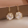 Elegant White Flower Pendant Dangle Earring Korean Jewelry Party Girl's Sweet Accessories for Woman's Earrings - Image 5