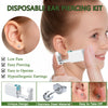 6pcs Disposable Ear Piercing Gun Built-in Earrings Studs Safety Self Ear Piercing Tools Set - Image 2