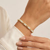 Dainty Geometric Cubic Zircon Bracelets for Women Gold Plated Star Chain Bracelet Classic Little Jewelry Gifts - Image 5