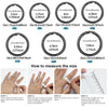 Smart Ring Men Women with Charging Case,Heart Rate Blood Oxygen,Skin Temperature Monitor,5ATM For Android iOS - Image 2