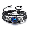 12 Constellation Zodiac Sign Charm Luminous Bracelets Men Women Vintage Multilayer Wrap Leather Bracelet Bangle Birthday Gift - Image 4