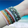 4 mm Stone Bead Bracelet with Multiple Color Options - Image 2