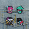 3-5 Pcs Cute Animal Brooch Set Creative anime Enamel Pins Backpack Clothing Accessories Metal Badge Christmas gifts - Image 7