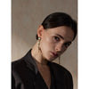 Stainless Steel Simulated Pearls Golden Long Hanging Drop Earrings Prevent Allergy Statement Jewelry Gift - Image 5
