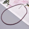 Color Crystal Glass Necklace Statement Short Chain Necklace For Women 3mm Crystal Glass Beads Chain Necklaces Jewelry - Image 18