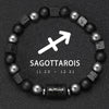 12 Constellation Zodiac Bracele Signs Beads Couples Bracelet Square Volcanic Stone Elastic Charm Bracelet for Women Men Gift - Image 18