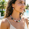 Acrylic Beads Necklace For Women Temperament Irregular Acrylic Geometrics Necklace Vacation Party Accessory Jewelry - Image 1