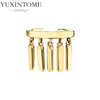 1PC Gold Plated Stars Flowers Clip Earring for Women Simple Crystal Ear Cuff Earrings Couples Appointment Jewelry Gift - Image 27