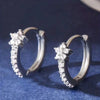 1Pair Crystal Heart Tragus Hoop Earring For Women Girls Huggie Earring For Cartilage Helix Piercing Jewelry Lobe Hoops - Image 20