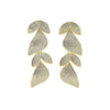 Natural Design Jewelry Full Paved Cubic Zirconia CZ Bloom Flower Sparking Bling Earring For Women Girl - Image 31